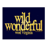 Wild Wonderful West Virginia-Yellow Post Cards