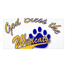 wildcat pin picture card