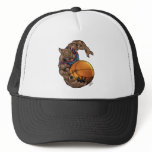 Wildcats Basketball art Blue Shirt, Red Stripe hats