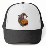 Wildcats Bobcats Basketball Purple, White Stripe hats