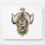 Wildebeest Mouse Pads