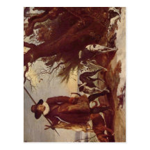 Wildens, Jan van Winterlandschaft mit einem J?ger  Postcards