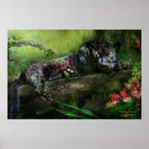 WildEyes-Panther Art Poster/Print