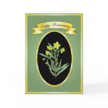 Wildflower Anniversary Card