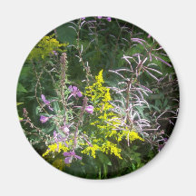 Wildflower Cluster Fridge Magnet