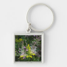 Wildflower Cluster Key Chain