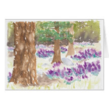 Wildflower Forest Card