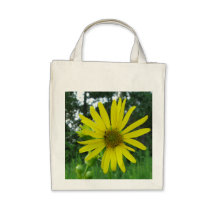 Wildflower Organic Grocery Bag