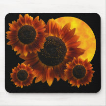 Wildflower Sunflowers Mousepads