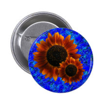Wildflower Sunflowers Pins