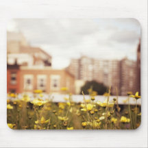 Wildflowers Along the High Line Mousepad