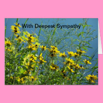 Wildflowers At Lakeshore, Sympathy cards