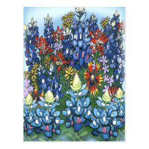 Wildflowers Post Card