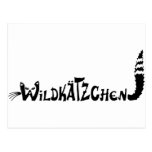 wildkätzchen katze wild mieze cat kätzchen postkarten