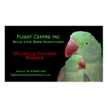 Wildlife Bird Sanctuary Business Card