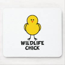 Wildlife Chick Mouse Mat