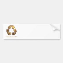 Wildlife Conservation Bumper Sticker