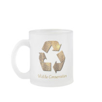 Wildlife Conservation Glass Coffee Mug