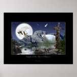 WILDLIFE FANTASY Art Poster posters