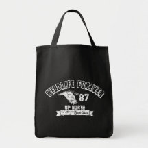 WILDLIFE FOREVER UP NORTH GROCERY BAG