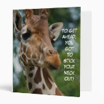 Wildlife Lovers Giraffe 3 Ring Binders