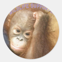 Wildlife Supporter Sticker