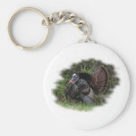 WildTurkey on the prowl Key Chains