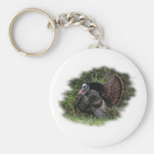 WildTurkey on the prowl Key Chains