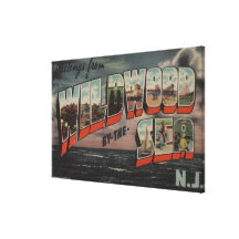 Wildwood-by-the-Sea, New Jersey 3 Canvas Print