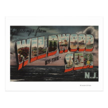 Wildwood-by-the-Sea, New Jersey Postcards
