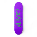 wildwood purple skate board deck