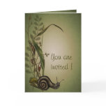 Wildwood Weeds Engagement Invitation Cards