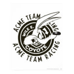 Wile E. Coyote Acme Team Racing B/W posters