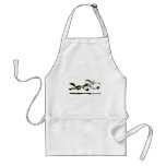 Wile E. Coyote Chasing dinner aprons