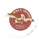 Wile E. Coyote Genius stickers