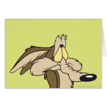 Wile E. Coyote Impending Doom Greeting Card