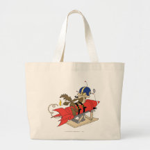 Wile E. Coyote Launching Red Rocket Bag