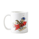 Wile E. Coyote Launching Red Rocket mugs