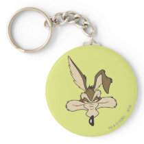 Wile E. Coyote Pleased Head Shot Keychains