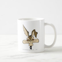 Wile E. Coyote Pleased Head Shot Mugs