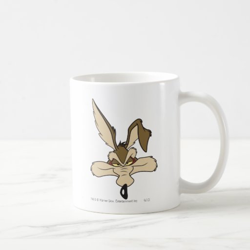 Wile E. Coyote Pleased Head Shot Mugs