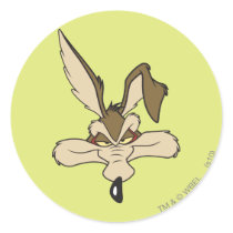 Wile E. Coyote Pleased Head Shot Sticker