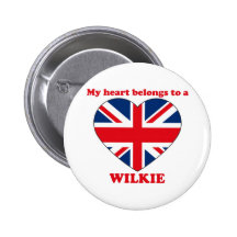 Wilkie Pinback Button