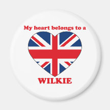 Wilkie Refrigerator Magnet