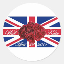 Will and Kate 2011 Limited Edition Commemorative Sticker