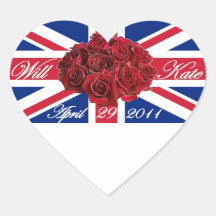 Will and Kate 2011 Limited Edition Commemorative Sticker