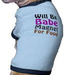 Will Be Babe Magnet For Food-Dog Snoggler pet clothing