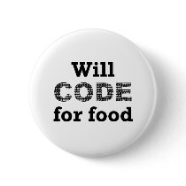 Will Code For Food Button