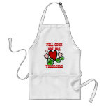 Will cook for my valentine apron