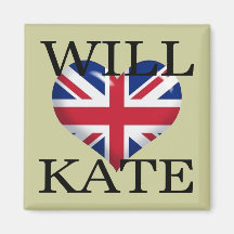 Will Heart Kate 1 Refrigerator Magnets